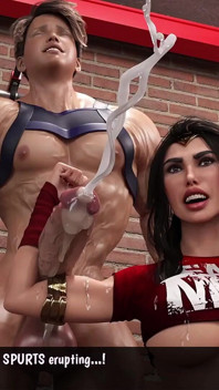 Cockham superhrdinové 9 Wonder Woman mi honí svými svaly