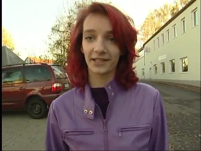 Dirty Teeny: Redhead teen with small tits gives an amazing blowjob at...