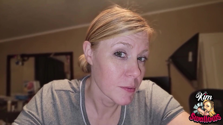 Kim Swallows: BBC cum mustache