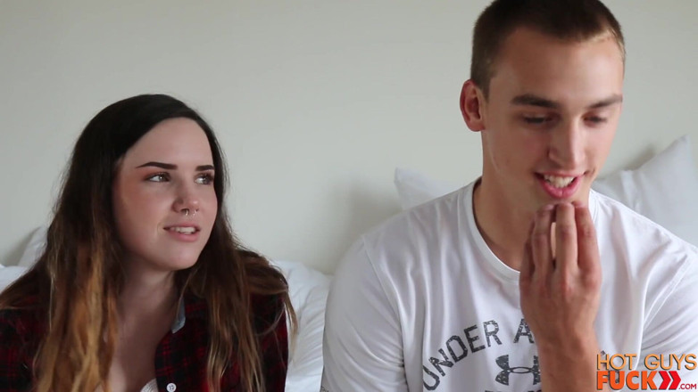 Hot Guys Fuck: College Hookup: Ben Wilson and Monica Scott Fuck