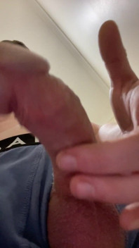 Stroking My Flaccid Cock