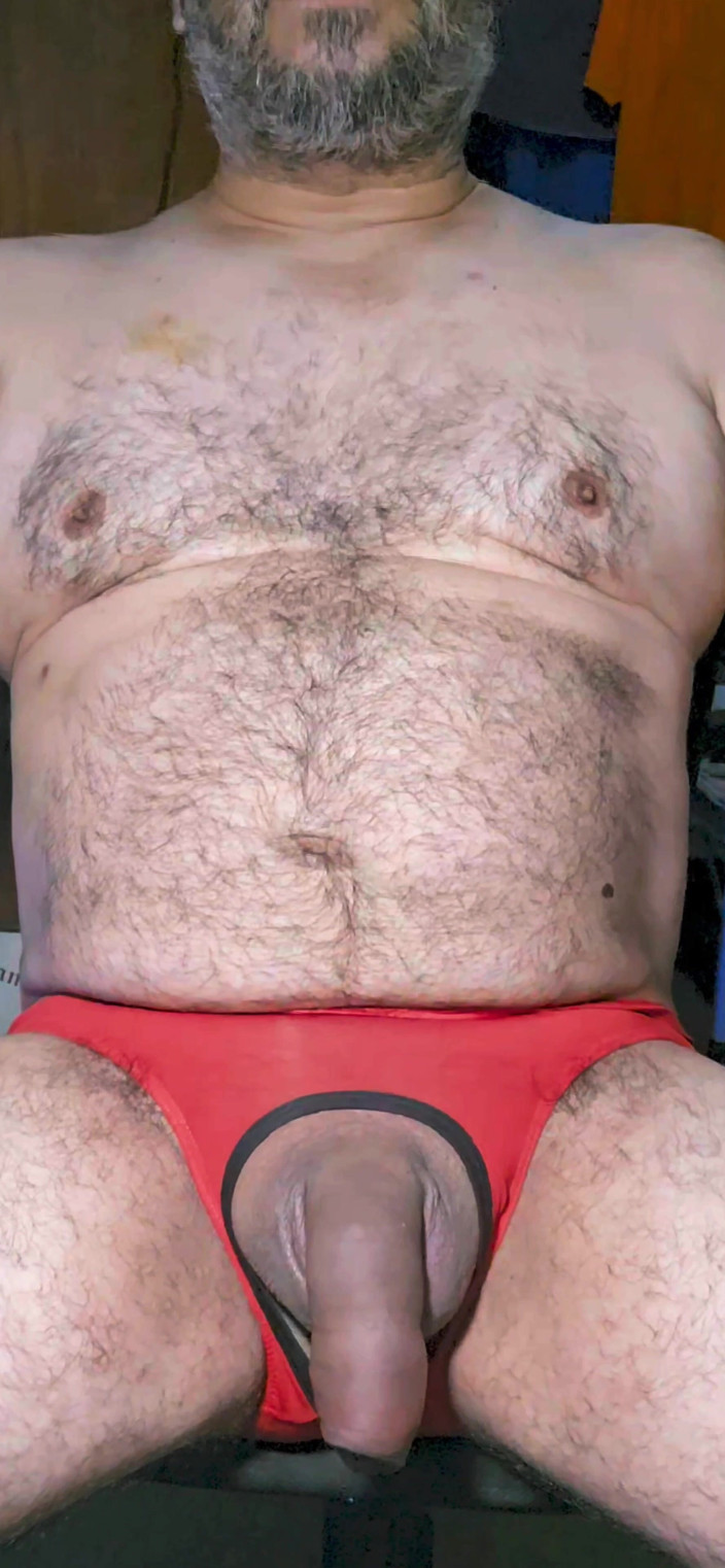 Ez Sosa: Red Jockstrap