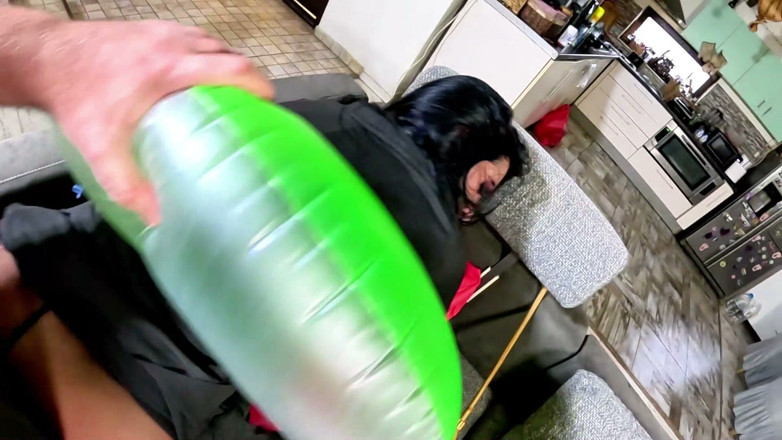 MilfyCalla: Dominant Witch Inflatable Fetish. Deepthroat, Doggy Creampie, Popping and Intense...