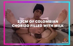 23CM de coro colombiano cheio de leite