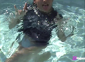 18Magazine: True Tere Goes Topless and Takes a Shower After Swimming!