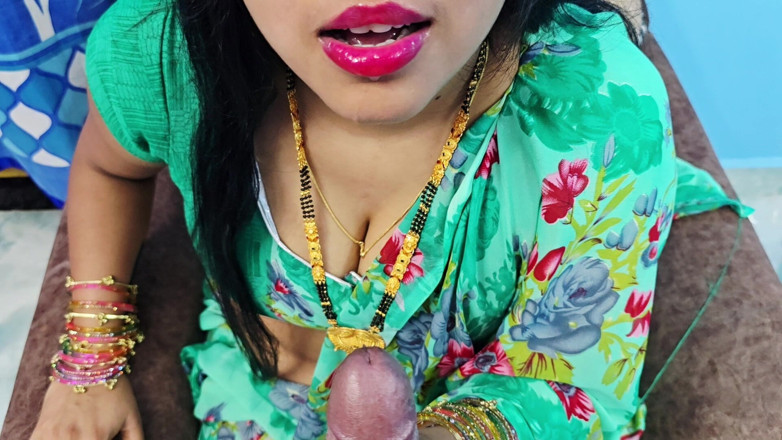 Neha bhabhi0832: Bhabhi did blue job in Hindi voice