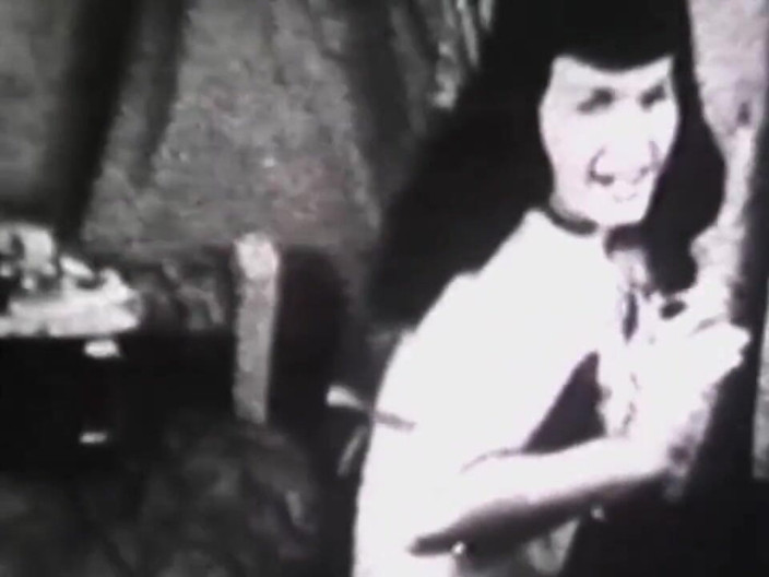 Vintage Usa: Si rambut coklat vintaj yang sangat seksi dalam haba