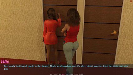 Visual Novels: A wife and stepmother part 56 - boss undresses milf with a...