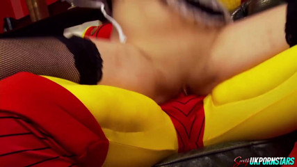 UkXXXpass: Bored domestic goddess Tiffany Doll gets a superhero fucking