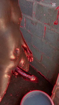 Excited Guy Sexily Jerks the Big Black Dick