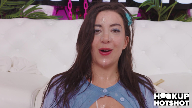 Hookup Hotshot: Hevesli sürtük Natalie Brooks Bryan Gozzling'den oral seks istiyor!