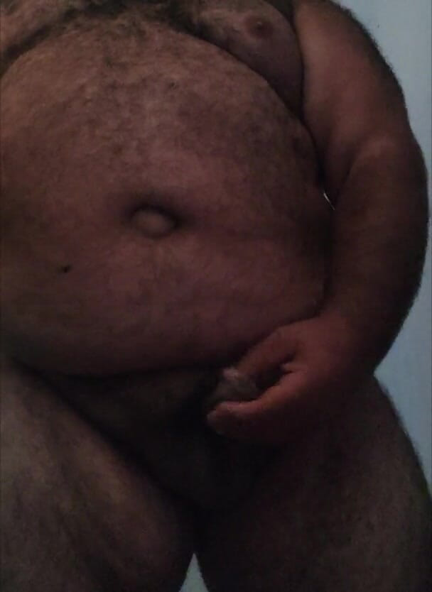 BeardedChubby: 사일런트 슬로우 자위, 나는 모든 것을 보여주고 마침내 통제력을 잃는다