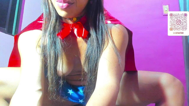 Barbychocolat: Wonder Woman Mokré Nohy Šukání Mě Můj Dildo Velké Stříkání Na...