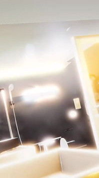 フェムボーイの三輪やおいがシャワーでセックスした