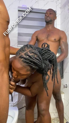 Fun for 10k bi videos only: Čas ve sprše se promění v sexy šukání kundičky