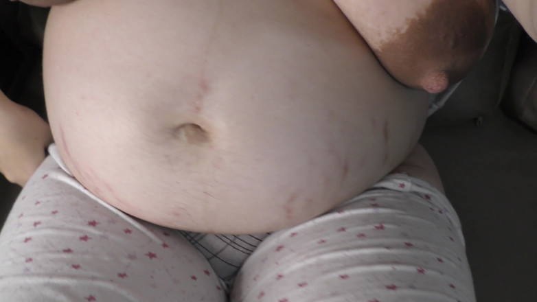 Milky Mari: Slutty pregnant wife masturbate in POV and showing her sexy...