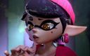 Velvixian 3D: Callie söt avrunkning