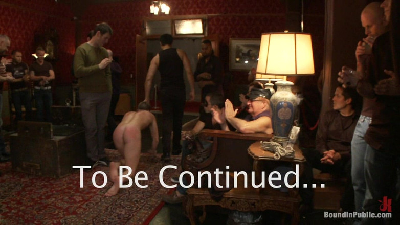 Bound in public: La punizione del culo di brian bond