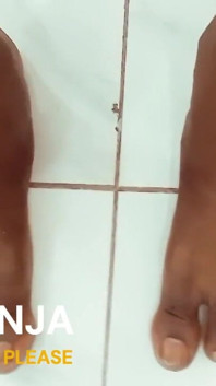 I Film My Feet Jerking off and Stick My Fingers up My Ass