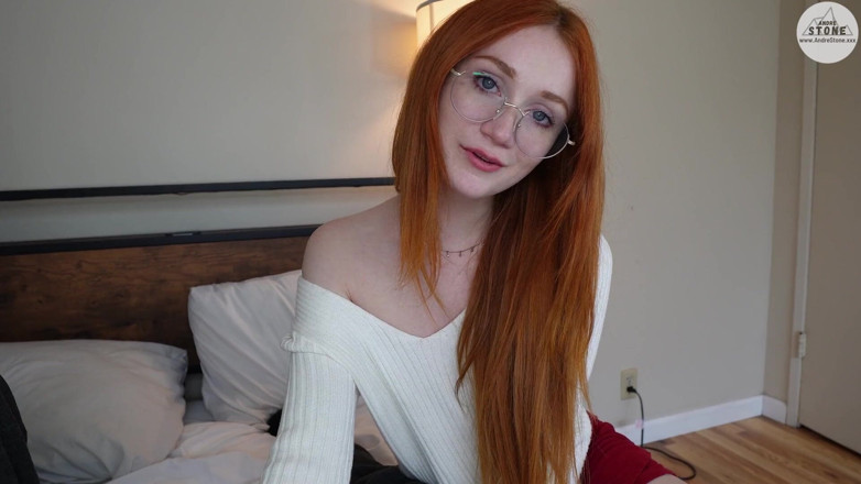 Andre Stone: Crazy Sexy Redhead Ex Scarlet Skies Sneaks in &amp; Seduces You