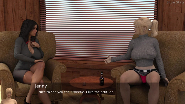 Porny Games: Project hot wife - First time eating dick (4)