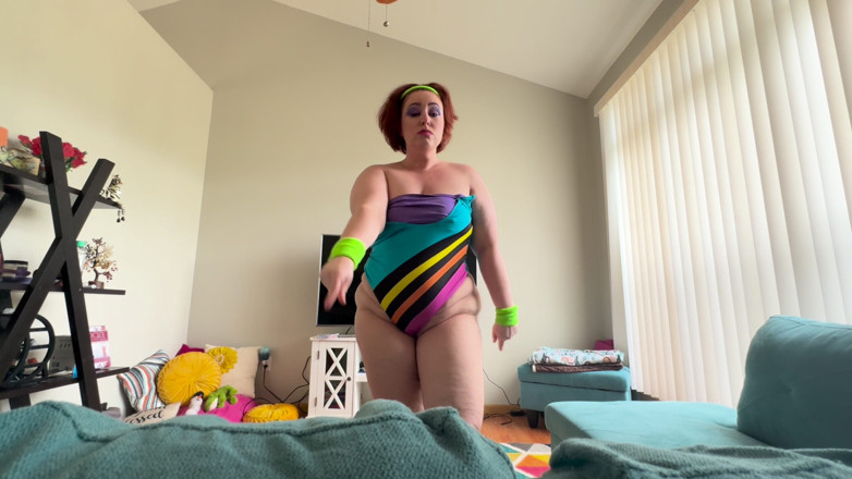 KinkyKatie: Bbw Jazzercize îl face pe fiul vitreg să ejaculeze joi - Kinky...