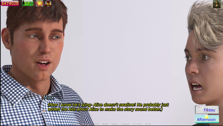 Wickedgammes studio: Moje nenasytná manželka Alice, část 19