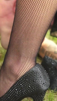 Latina Mistress Makes Slaves Worship Her Feet Femdom