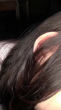 Misaki Yumeno En Un Aula Vacía POV: Su Nariz En El Vidrio, Tu Olor Es El Examen.