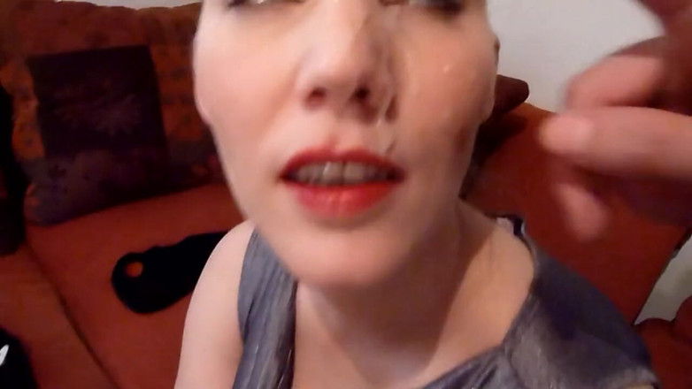 Viktoria Goo: Spermaslet - in het gezicht gespoten zonder waarschuwing!