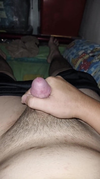 Flashing Little Pinky Cock