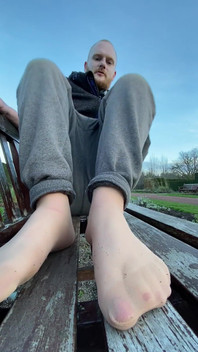 Outdoor Nylon Foot Worship
