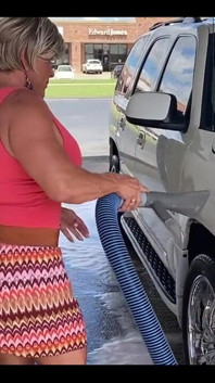A Little Flashing at the Carwash
