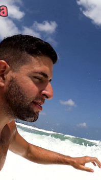 Spaß mit italienischem knackarsch an einem fkk-strand haben