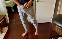 Sexy pés nus e um pau bonito