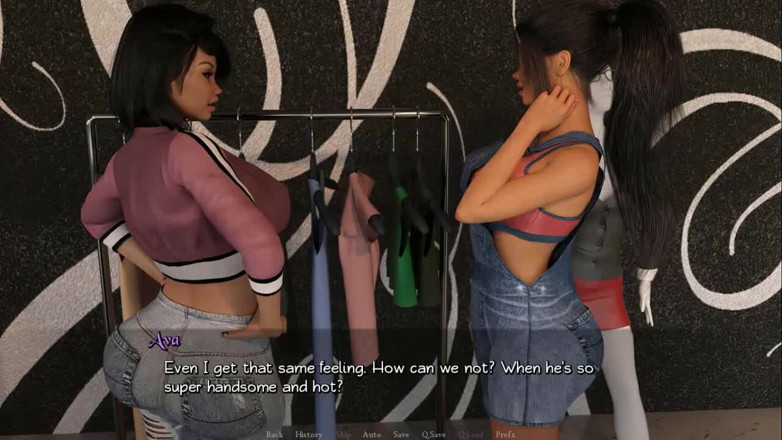 Dirty GamesXxX: Cinta tulen: Lelaki dan sekumbu perempuan, mereka berada dalam hubungan...