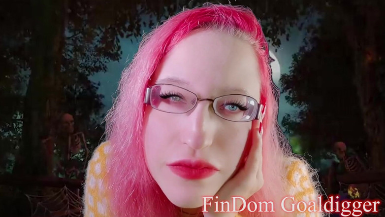 FinDom Goaldigger: Halloween noten penis transformatie
