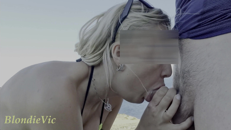 BlondieVic: we risk getting caught during sex on the beach