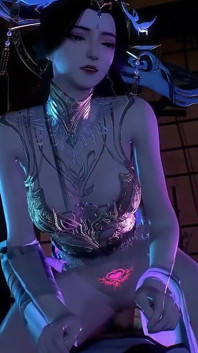 Divina diosa eterna: brillo de tentación virtual - animación 3D hentai