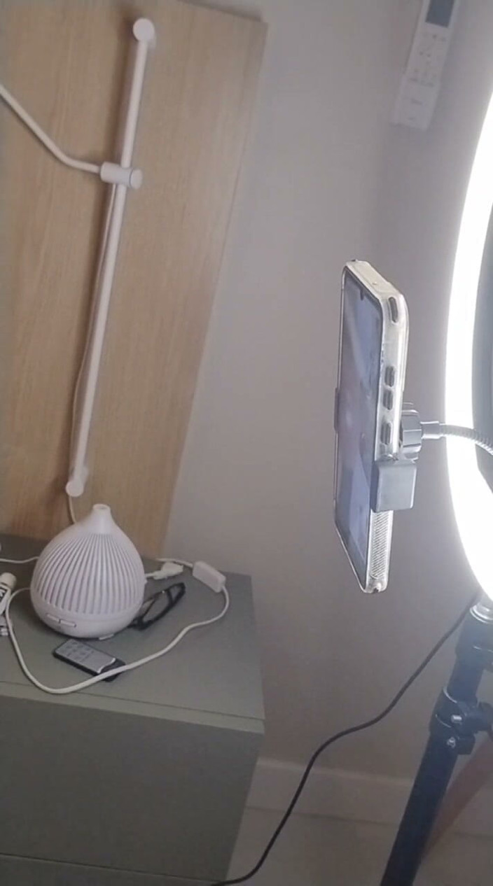 Ritacoroaoficial: Making That Hot Video Call with My stepbrother's Naughty