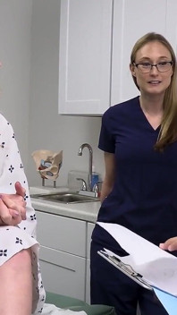 Doctor Tests Surrogate Teen’s Fertility by Pounding Her Little Hole as Hard as He Can