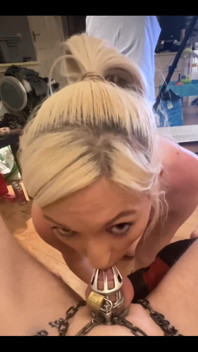 Chastity Blowjob X