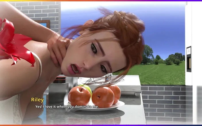 3D cartoon porn: College Kings 3 - Dreaming of Riley - Blowjob, Footjob and Sex From...