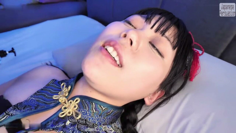 Asian happy ending: Oiled and Milky Busty Cosplayer - Wild Orgasms and Rough Sex