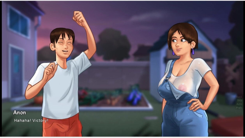 XXX Games Bunk: Summertime saga - gameplay - rollenspiel - Jenny sexszenen im Schlafzimmer und esstisch