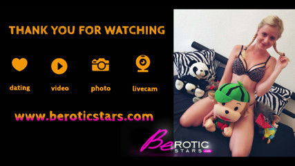 Berotic Stars: 18 year old teen, has a real orgasm for the...