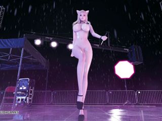 3D-Hentai Games: Hyolyn - dice mi nombre Ahri, liga de la danza desnuda...