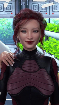 Terdampar di luar angkasa #01 - bertemu semua gadis cantik