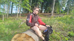 kickerscooter: Salto nella foresta