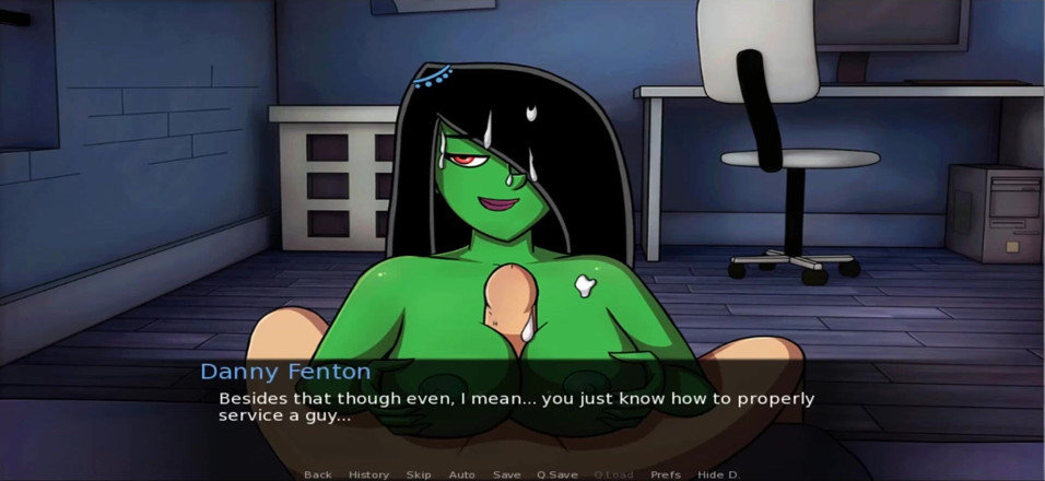 Hentai World: Amity park'ta sert meme sikişi